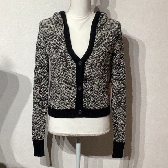 Sun & Shadow NWT - Sz XS - hooded sweater jacket timeless and goes to ev… - Picture 8 of 8